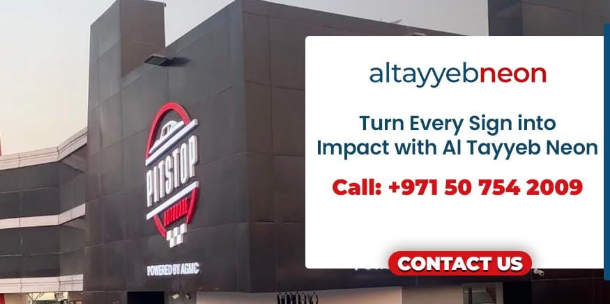 Contact us to get signs that boost your business growth with the best sign makers in dubai