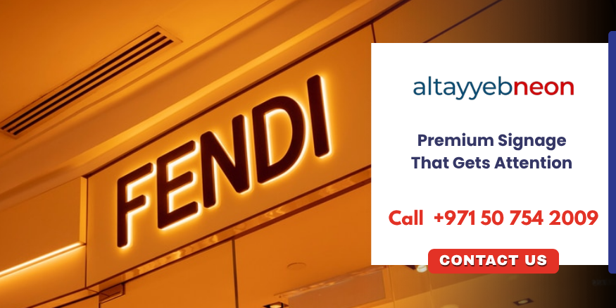 Contact Al Tayyeb Neon for the best premium signage in Dubai