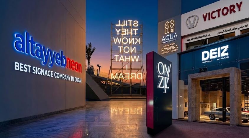 best signage company in dubai