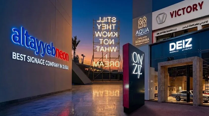 best signage company in dubai